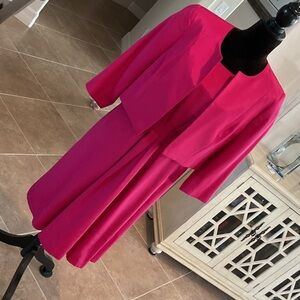 Nipon Boutique dress with matching jacket, fuschia, size 14